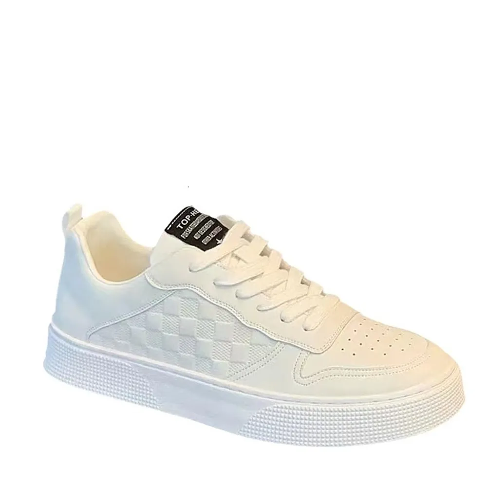 2024 Neue Designerschuhe Panda Farbe Frühling Atmungsaktives Live -Broadcast -Board Casual Leder weiße Modes Schuhe Herrenschuhe