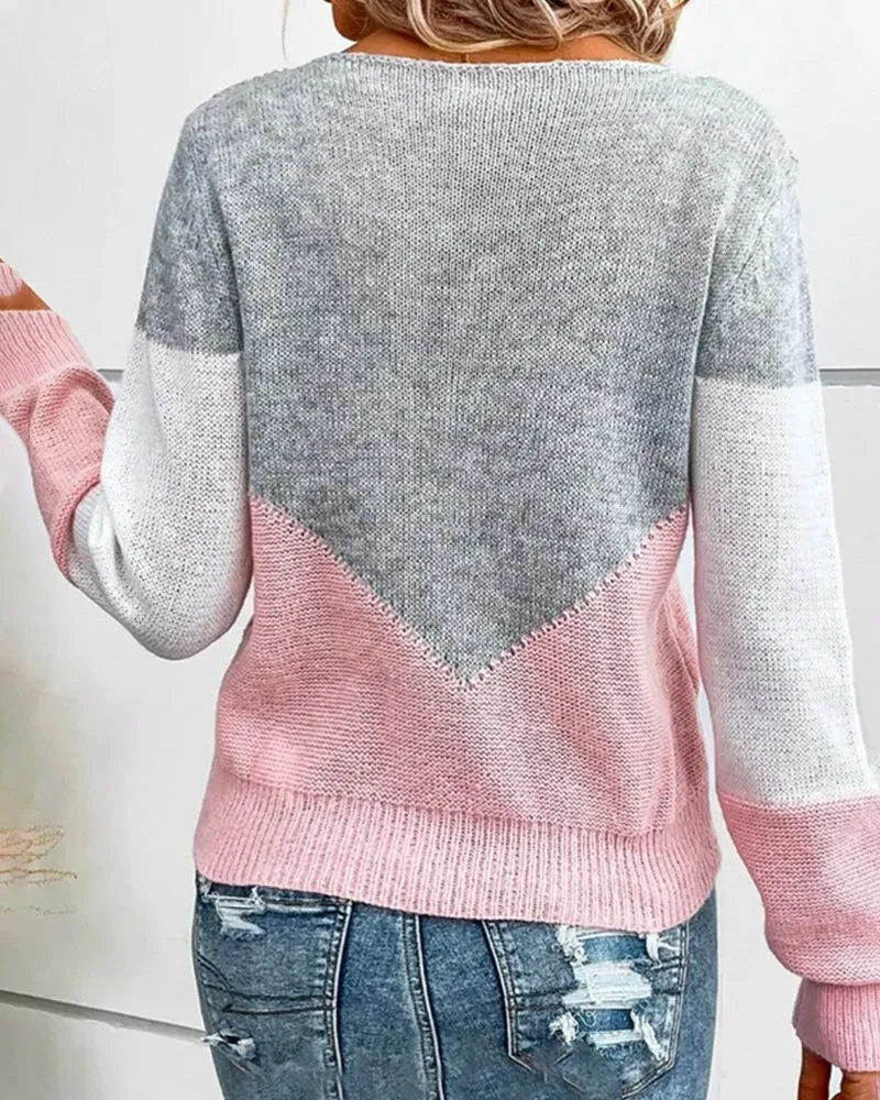 Ellinor - Pullover - Schick/Elegant - Grau / Vielseitiges Design - All