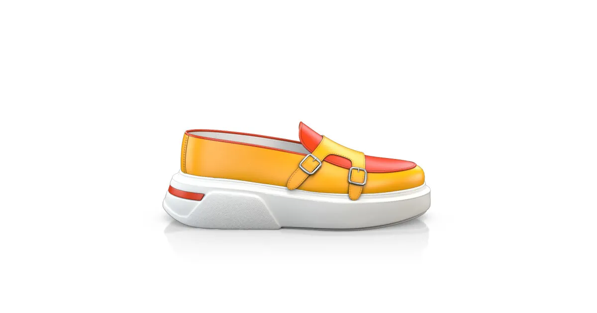Flache Herren Sneakers 32330