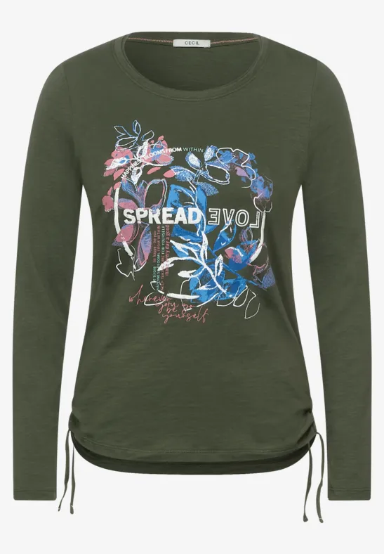 Langarmshirt mit Fotoprint