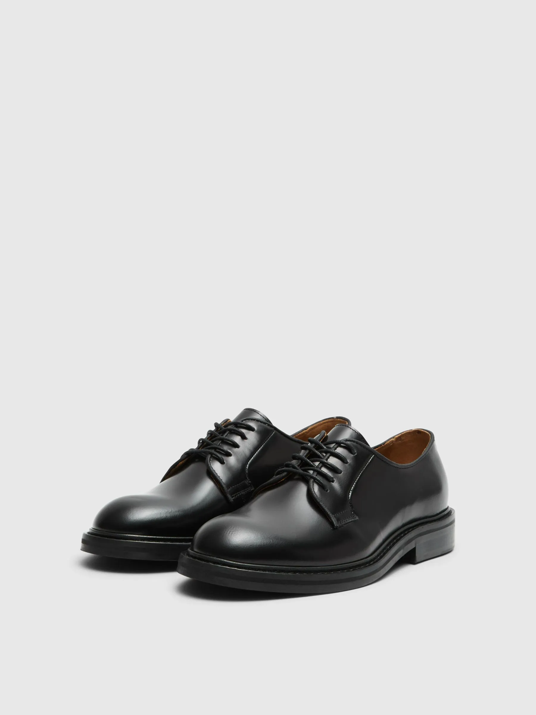 LEDER BLÜCHER-SCHUHE