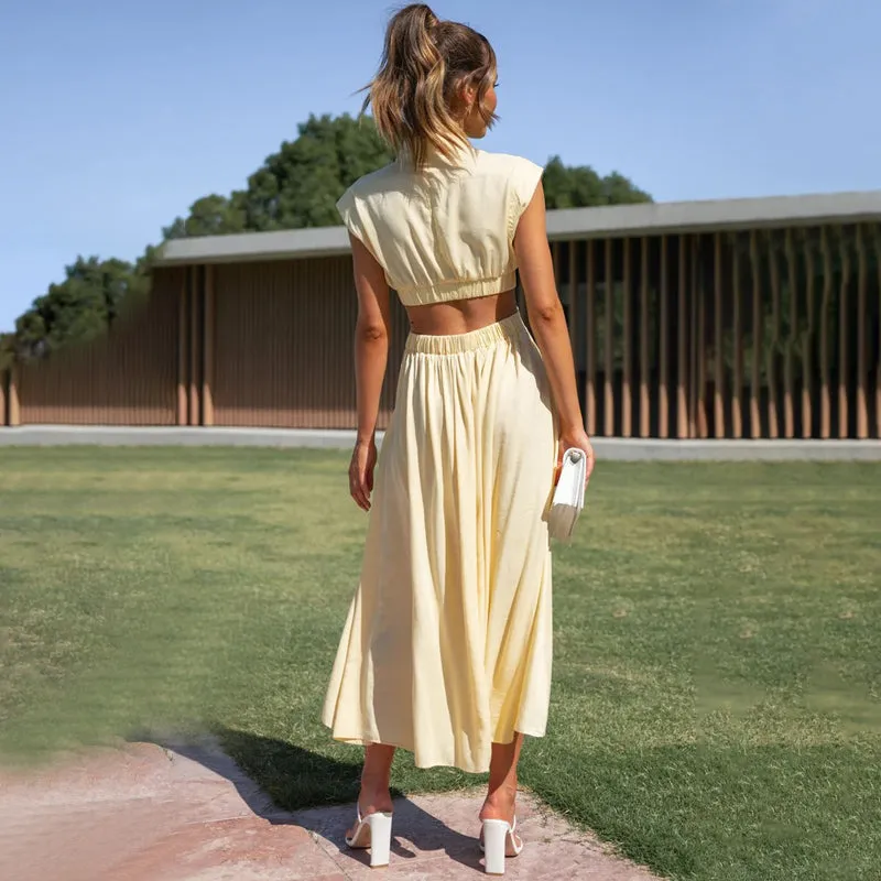 Lillymoda | Nina - Stylisches Kleid mit Aussparungen