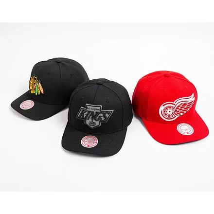 Mütze Mitchell & Ness NHL Team Ground 2.0 Pro Snapback Los Angeles Kings Black HHSS5370-LAKYYPPPBLCK