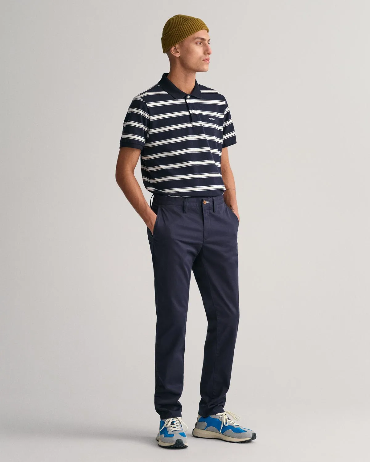 Slim Fit Twill Chinohose