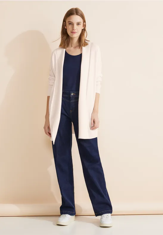 Street One Cardigan mit Schalkragen 