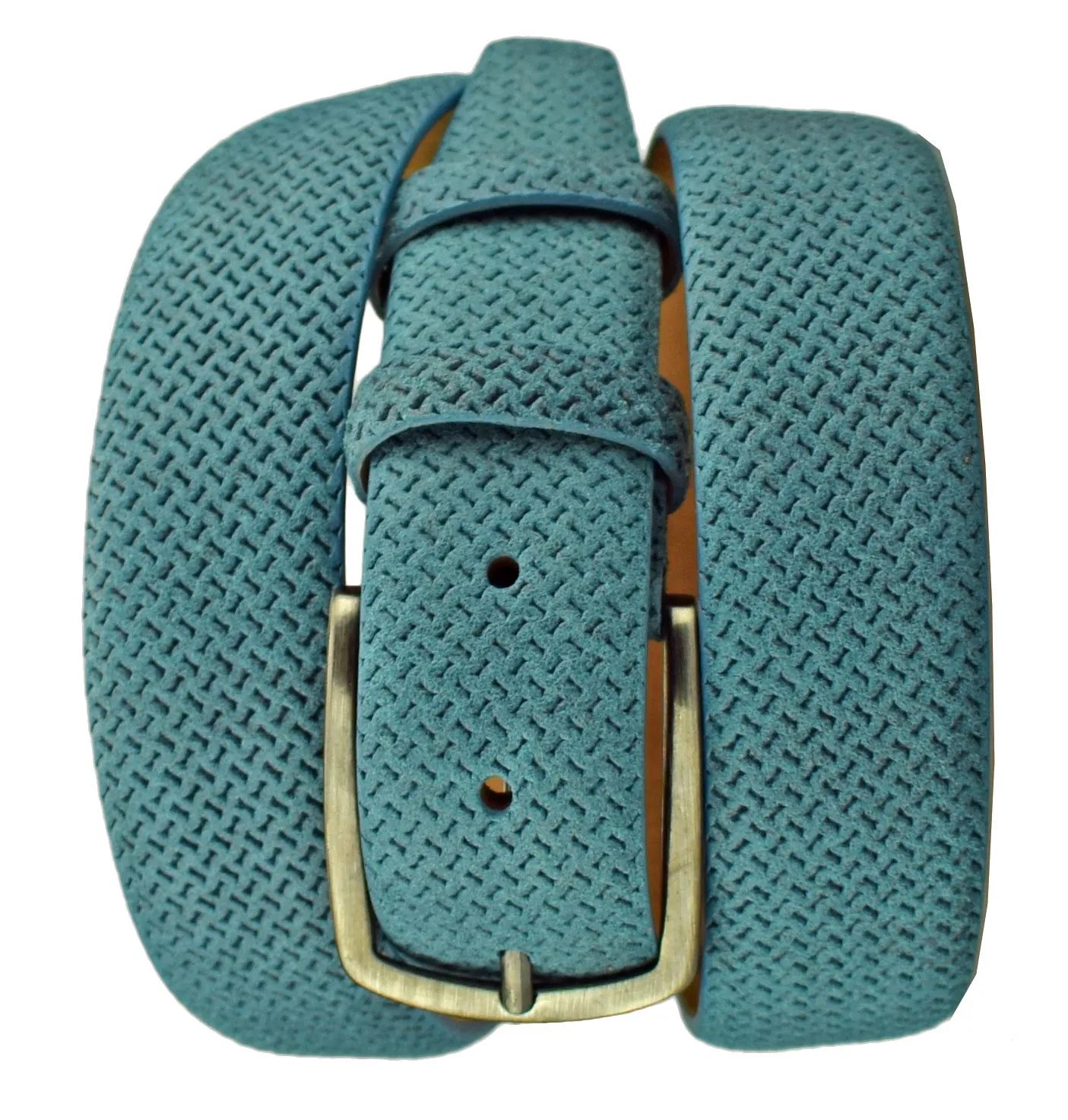 Wildeder Anzug Gürtel Blau 3.5 cm 